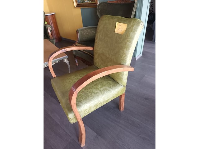 Lot 203 - retro armstoelen. 2 stuks - afbeelding 2 van  4