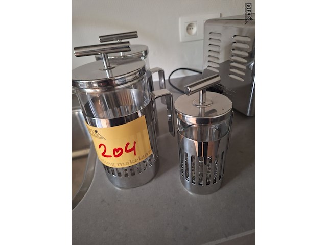 Lot 204 - cafetière. 3 stuks - afbeelding 1 van  1