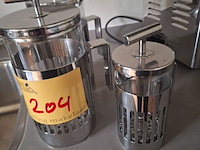 Lot 204 - cafetière. 3 stuks - afbeelding 1 van  1