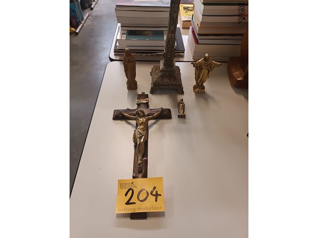 Lot 204 - lot religieus. 5 stuks - afbeelding 1 van  4