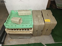 Lot 205 - bakken voor vaatwasmachine. 9 stuks - afbeelding 1 van  4