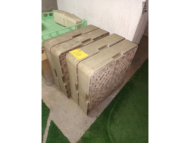 Lot 205 - bakken voor vaatwasmachine. 9 stuks - afbeelding 3 van  4