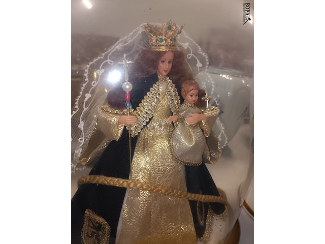 Lot 205 - globe met maria - afbeelding 2 van  3