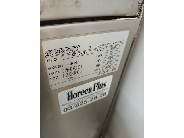 Lot 205 - vaatwasmachine aristarco - afbeelding 2 van  4