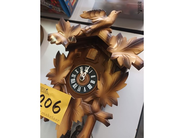 Lot 206 - koekoeksklok - afbeelding 3 van  3