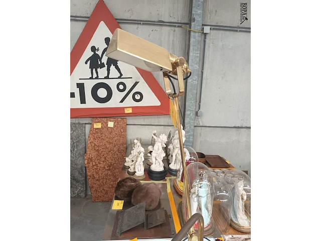 Lot 206 - vintage tafellampen. 2 stuks - afbeelding 3 van  6