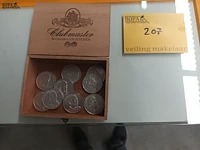 Lot 207 - collectors munten bp. 9 stuks