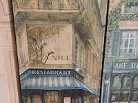 Lot 207 - kaders restaurant. 4 stuks - afbeelding 3 van  5