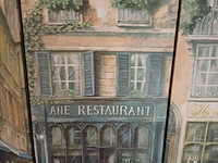 Lot 207 - kaders restaurant. 4 stuks - afbeelding 4 van  5