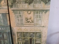 Lot 207 - kaders restaurant. 4 stuks - afbeelding 5 van  5