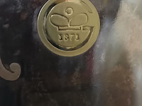 Lot 207 - vazen en kaars. 5 stuks - afbeelding 6 van  7