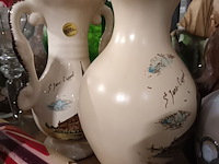 Lot 207 - vazen en kaars. 5 stuks - afbeelding 7 van  7