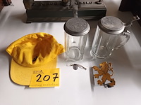 Lot 207 - vlaamse memorabilia. 5 stuks - afbeelding 1 van  6