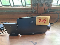 Lot 208 - belgacom modem en ip station - afbeelding 1 van  1