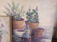 Lot 208 - kaders planten - afbeelding 2 van  4