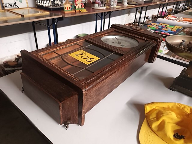 Lot 208 - muurklok - afbeelding 2 van  4