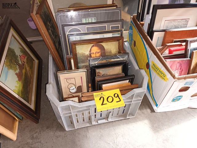 Lot 209 - kaders. 55 stuks - afbeelding 1 van  4