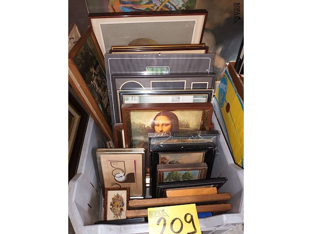 Lot 209 - kaders. 55 stuks - afbeelding 3 van  4