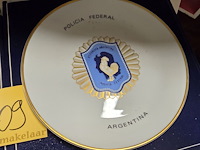 Lot 209 - politieborden argentinië in box 2 stuks - afbeelding 3 van  3