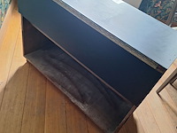 Lot 209 - zwart onthaalmeubel - afbeelding 2 van  2