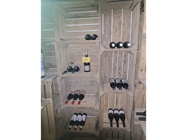 Lot 21 - flessen wijnen. 31 stuks - afbeelding 1 van  18