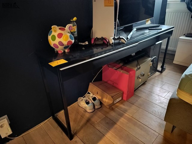 Lot 21 - muurtafel met laden - afbeelding 1 van  2