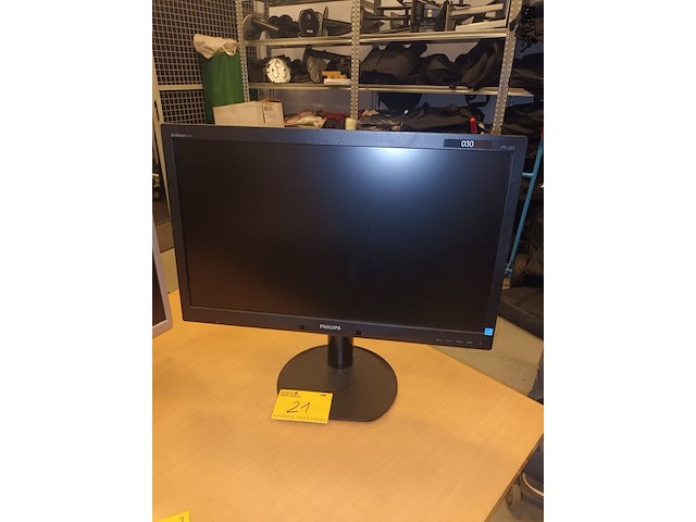 Lot 21 - philips led monitor 59 cm. 10 stuks - afbeelding 1 van  4