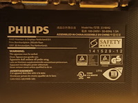 Lot 21 - philips led monitor 59 cm. 10 stuks - afbeelding 4 van  4
