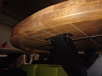 Lot 21 - ronde eettafel - afbeelding 3 van  4