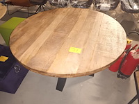 Lot 21 - ronde eettafel - afbeelding 4 van  4
