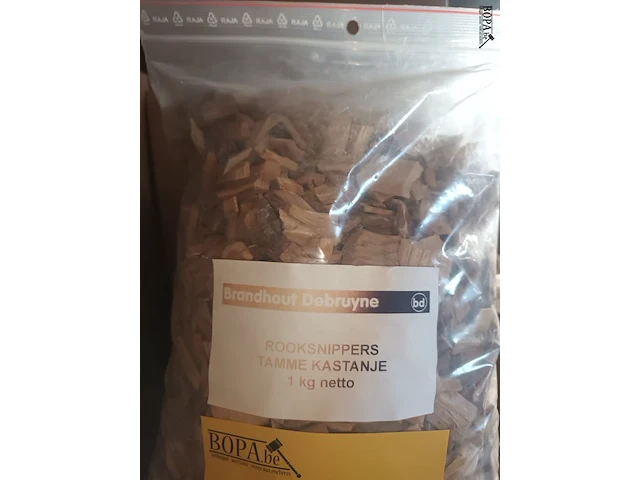 Lot 21 - rookhout snippers kastanje 1 kg. 19 stuks - afbeelding 2 van  3