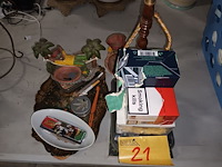Lot 21 - rookwaren en accessoires