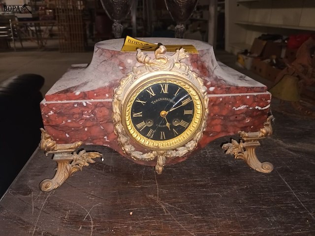 Lot 21 - schouwgarnituur - afbeelding 3 van  4