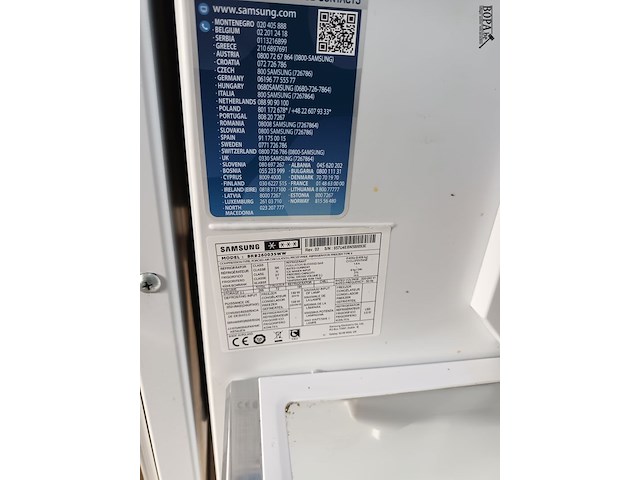 Lot 210 - inbouw koel/vriescombinatie samsung - afbeelding 4 van  6