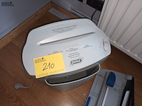 Lot 210 - papierversnipperaar en papiersnijder - afbeelding 2 van  3