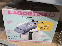 Lot 210 - snelkookpot lagostina, nieuw in doos - afbeelding 1 van  4