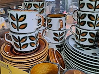 Lot 210 - vintage koffieservies boch getekend: ramboullet '60: handges - afbeelding 2 van  3