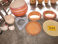 Lot 211 - bloempotten. 20 stuks - afbeelding 3 van  3