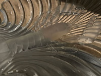 Lot 211 - glazen kreeftenschaal - afbeelding 2 van  2