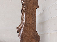 Lot 211 - houten beeld maria en jezus - afbeelding 2 van  2