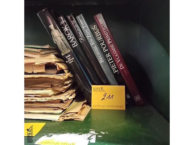 Lot 211 - lot boeken kunst - 6 stuks - afbeelding 1 van  1