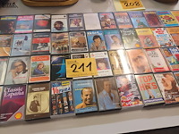 Lot 211 - muziek cassettes. 62 stuks - afbeelding 1 van  6