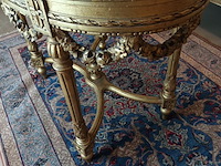 Lot 212 - antiek ovalen tafeltje - afbeelding 5 van  5
