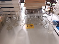 Lot 212 - glazen pils staceghem. 8 stuks - afbeelding 1 van  3