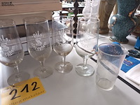 Lot 212 - glazen pils staceghem. 8 stuks - afbeelding 3 van  3