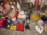 Lot 212 - kaarsen en kaarsenhouders - afbeelding 1 van  4