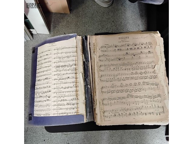 Lot 212 - lot partituren opera - odeon - afbeelding 3 van  9