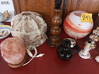 Lot 213 - lampedairs. 11 stuks - afbeelding 2 van  6