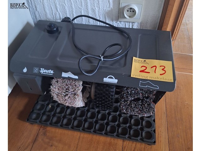 Lot 213 - schoenpoetsmachine - afbeelding 1 van  1