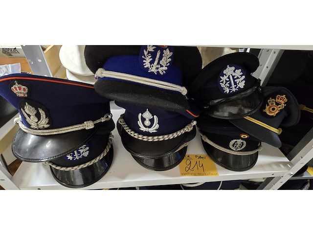 Lot 214 - belgië 8 kepies - afbeelding 1 van  6